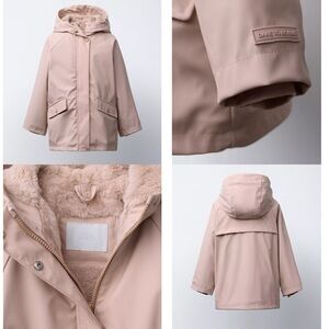 ZARA RUBBERIZED JACKET